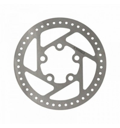 Disco freno Ashima per monopattino 110mm 5 fori acciaio inox silver