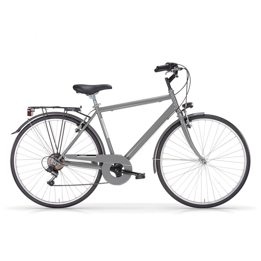 MBM Touring Uomo 28" 6V Grigio City Bike