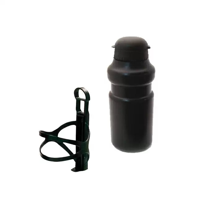 Borraccia 500ml + Portaborraccia Nero