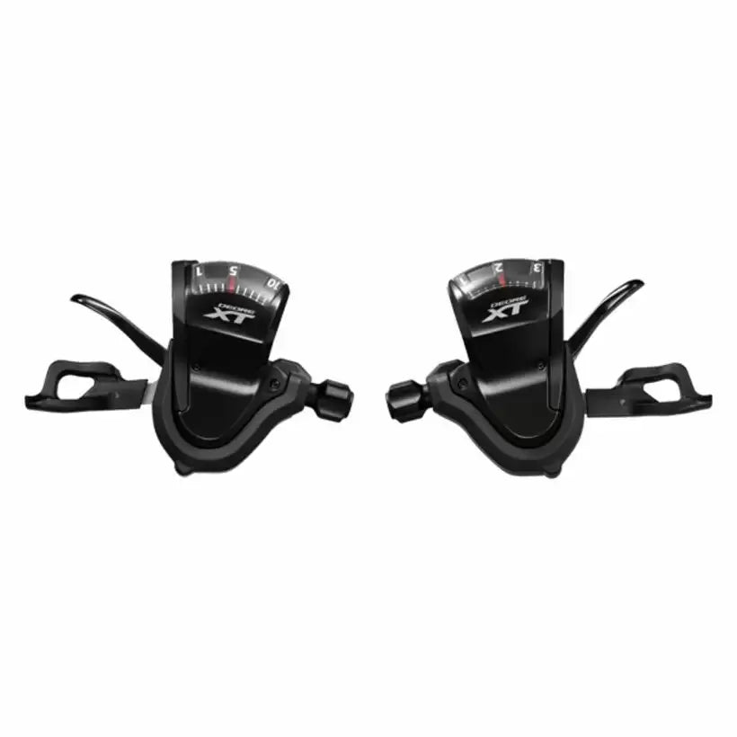 Shimano Coppia Comandi Cambio 3x10v Deore XT T8000 + Indicatore