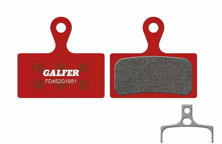 GALFER BIKE Pastiglie Mescola Rossa Advanced Per Shimano Xtr Slx