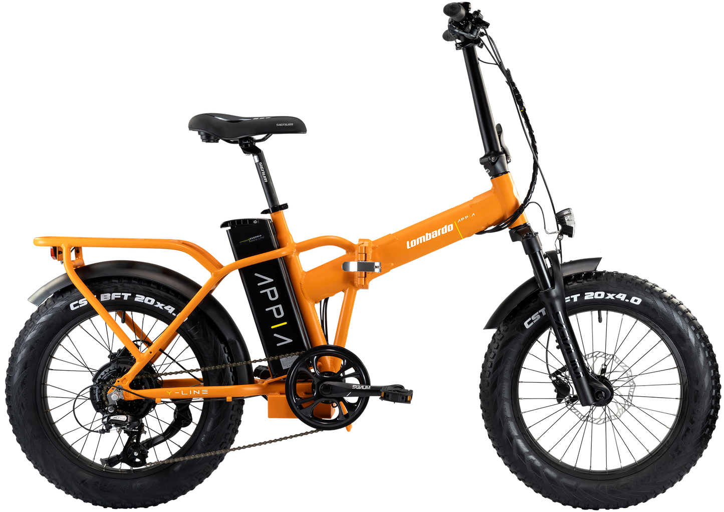 Lombardo Appia Fat Bike 20" 48v 250w 55Nm 13Ah 624 Wh