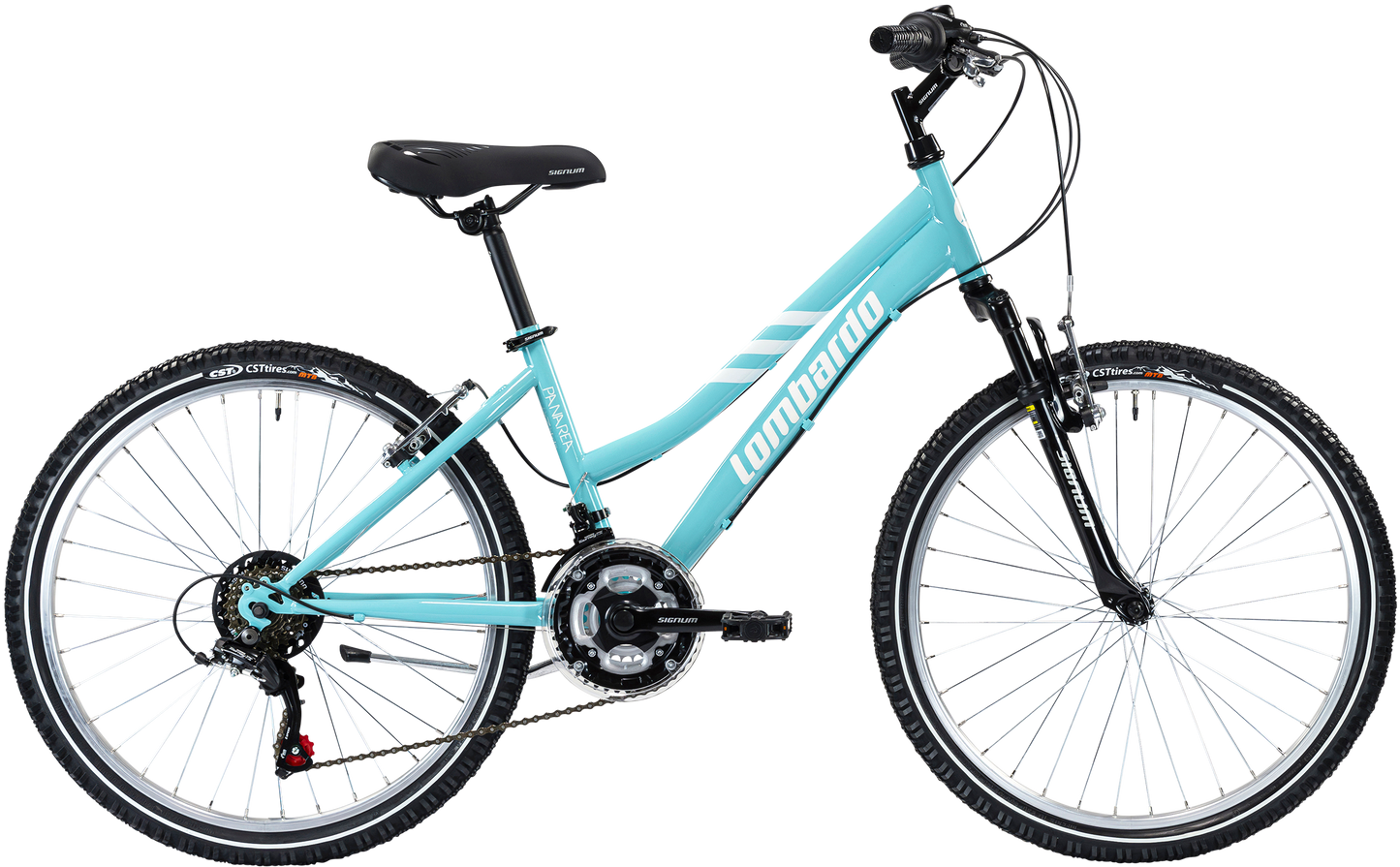 Lombardo Panarea Mtb Agevole 24" Ragazza Ammortizzata