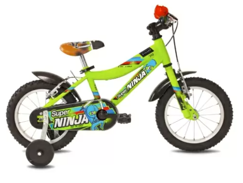 MYLAND Super Ninja Bici Bimbo 14'' 1V Acciaio