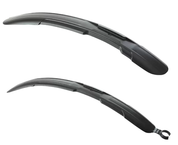 MV-TEK Parafanghi 26/28" MTB/City Bike in Plastica Nero