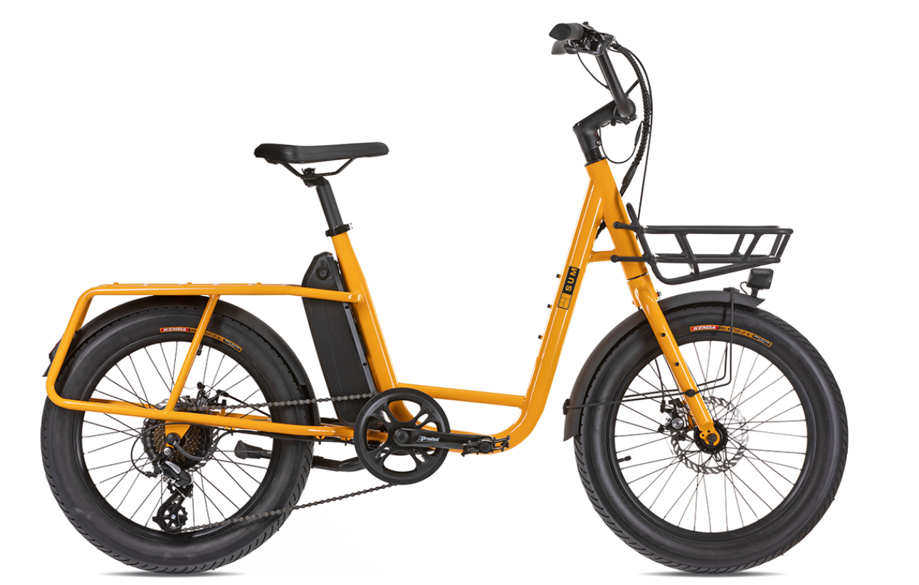 SUM Bici E-Cargo a Pedalata Assistita Uco Steel 35Nm 104Ah 250W