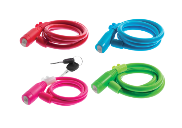 Wag Lucchetto a Spirale 8mm X 1500 mm Colori Misti