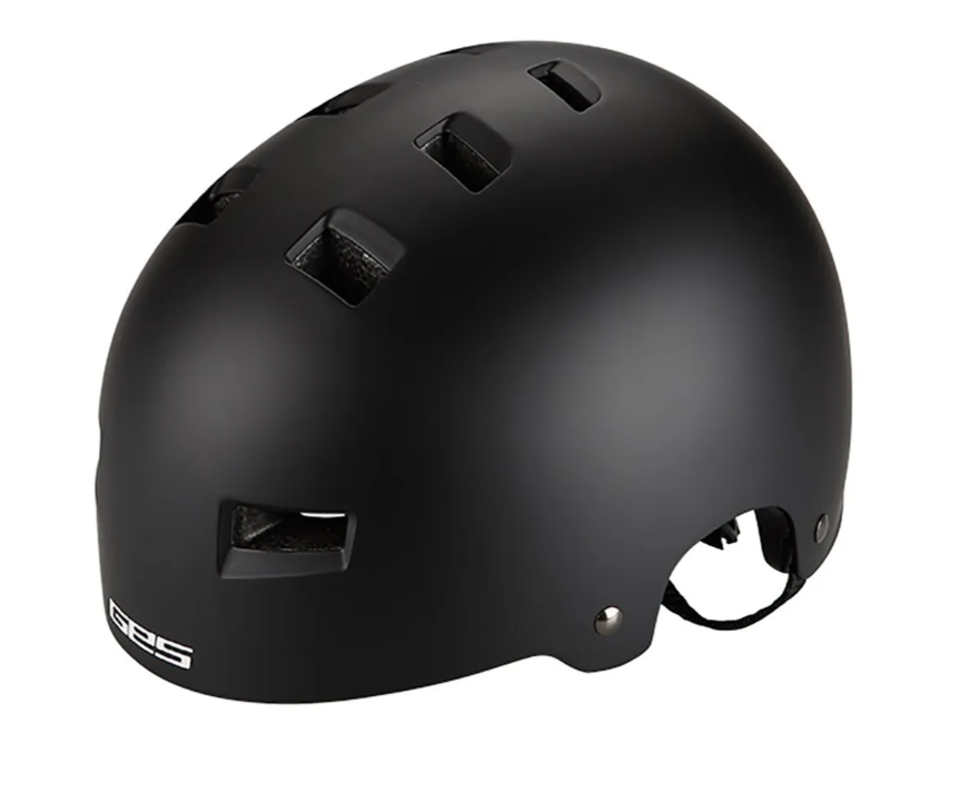GES Casco Explorer Bicicletta e Monopattino Nero