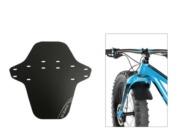 ZEFAL Parafango anteriore Deflector Lite xl 286 x 300mm per fat bike e plus