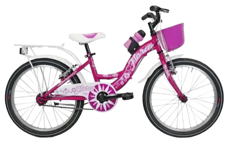 Brera Bicicletta Bambina 20'' Flora Senza Cambio