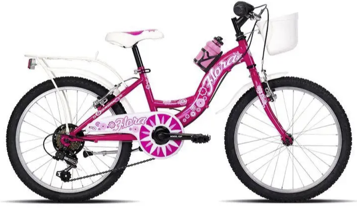 Brera Bicicletta Bambina 20'' Flora 6 Velocità