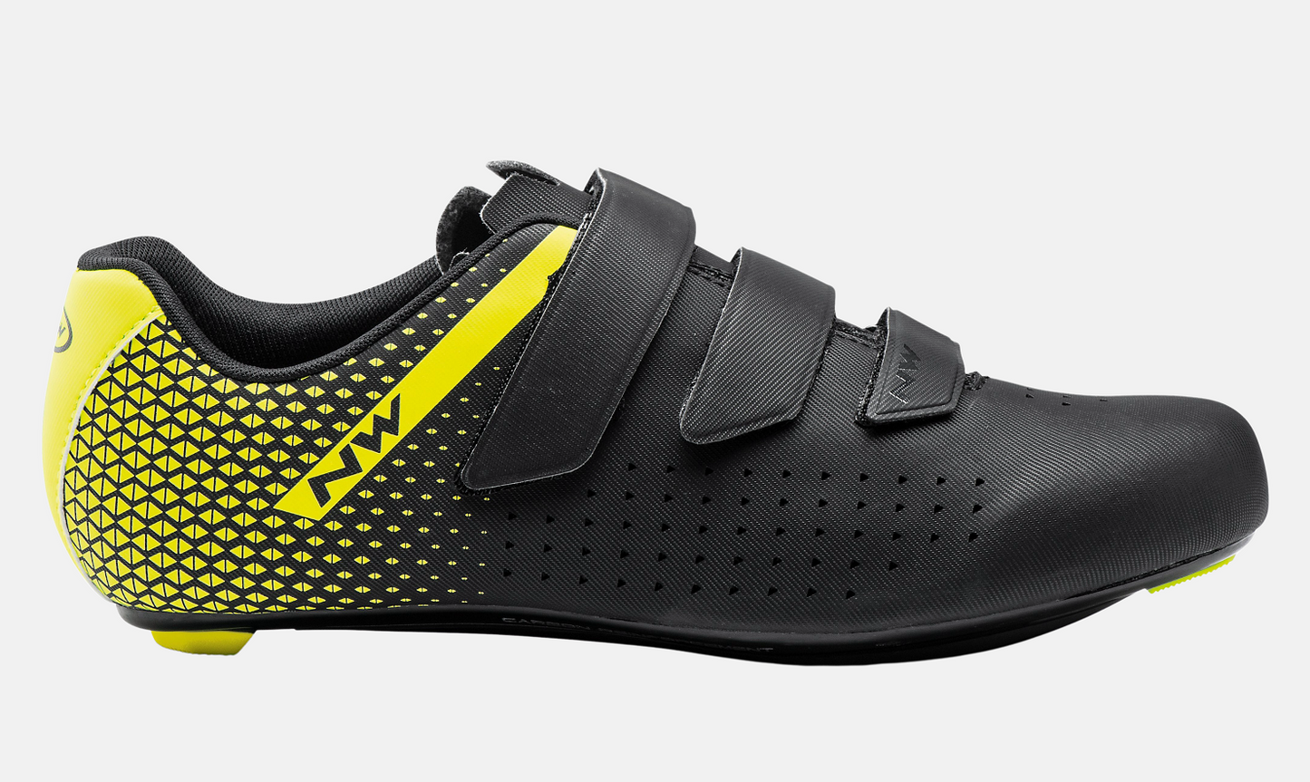 NorthWave Scarpe Core 2 Strada Nero/Giallo