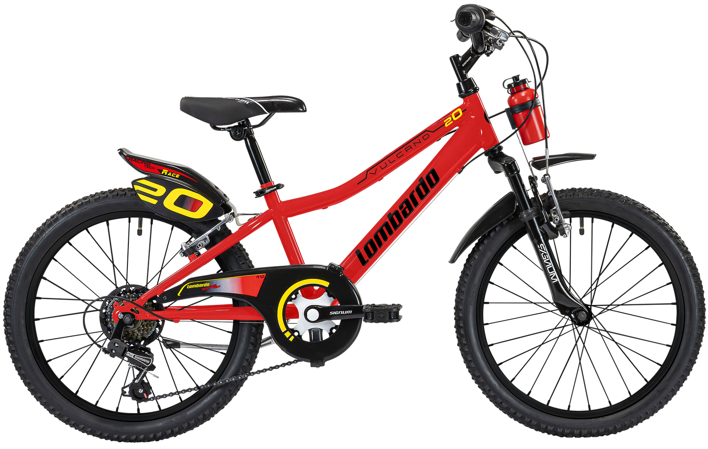 Lombardo Vulcano Race 20" Bambino 6 Velocità Ammortizzata