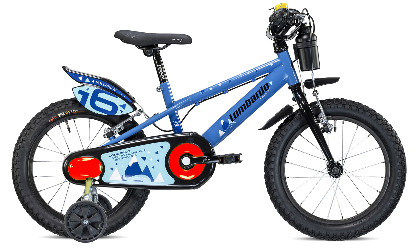 Lombardo Vulcano 16" Mtb Bicicletta Bambino