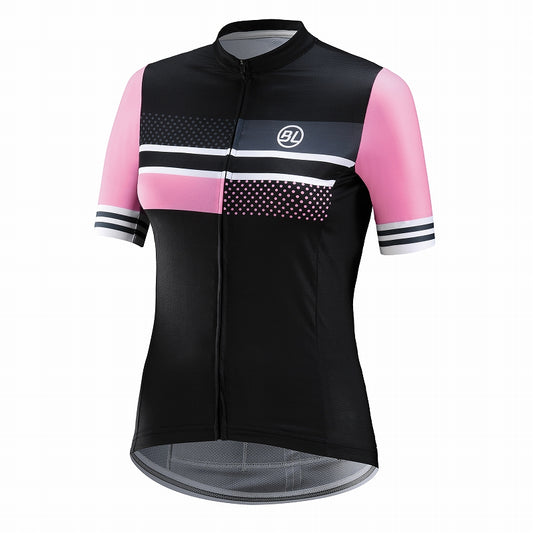 Bicycle Line Maglia Estiva Donna Mitica Nero Fucsia