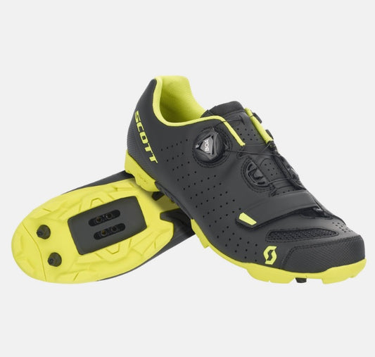 Scott Scarpe Mtb Comp Boa Nero/yellow