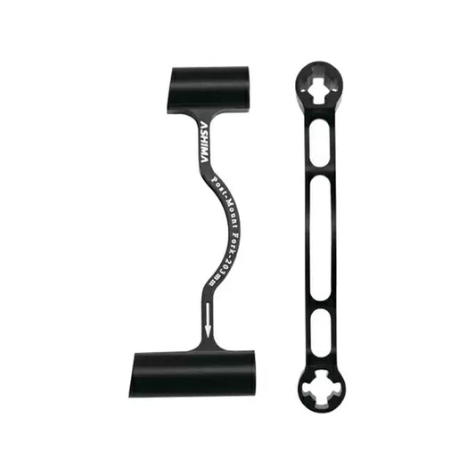 ASHIMA Adattatore disco freno Anteriore 203 mm forcelle POST MOUNTING