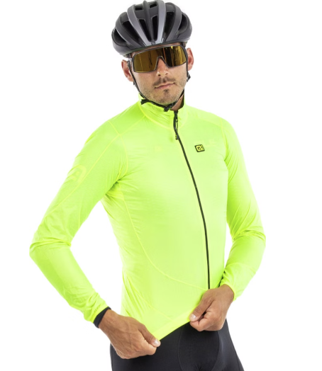 Alé Giubbino Mantellina Wind Front Giallo Fluo