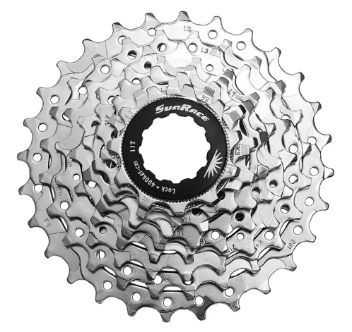SUNRACE Cassetta pignoni 8V 12 25 Nickel