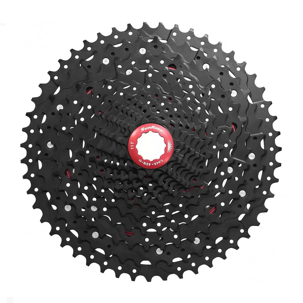 SUNRACE Cassetta pignoni MZ903 12v 11 51 Nero