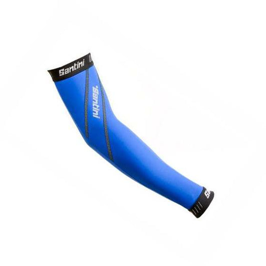 Santini Manicotti termofelpato Acquazero H20 Blu XL