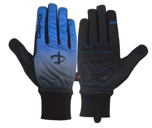 Deko Guanti invernali LIBERTY Nero Blu XXL