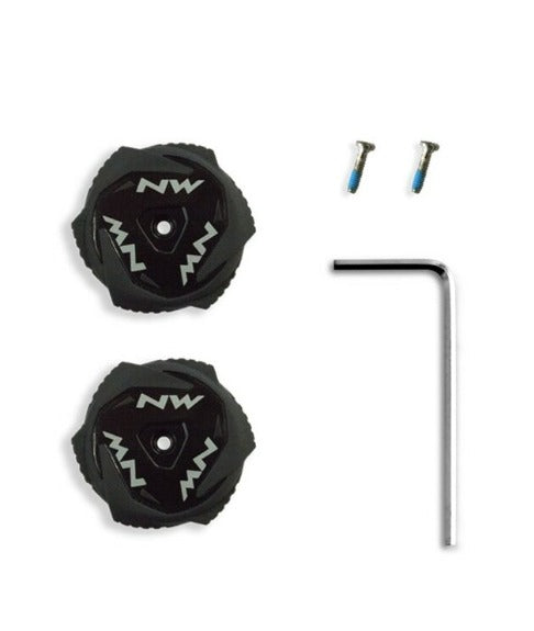 Northwave Kit Boa SLW2 Knobs Nero Ricambio Chiusura Scarpe