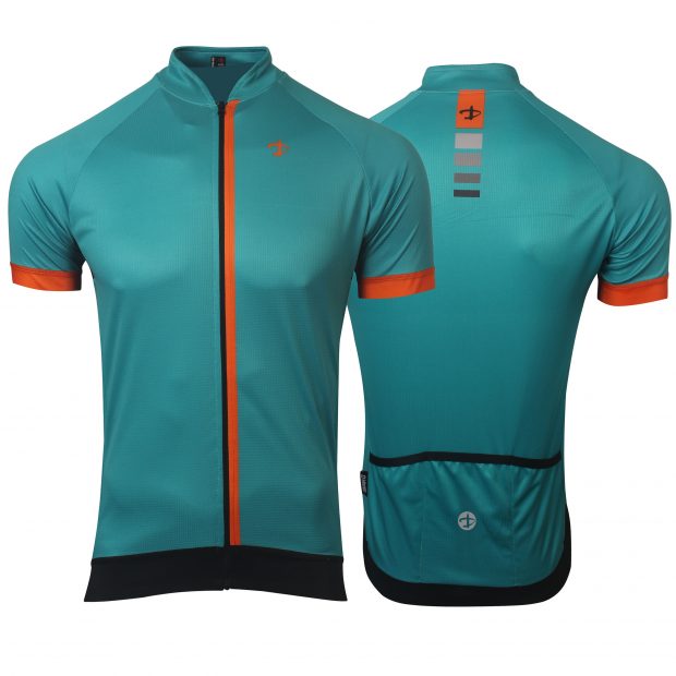 Deko Maglia Delta Verde/Arancio
