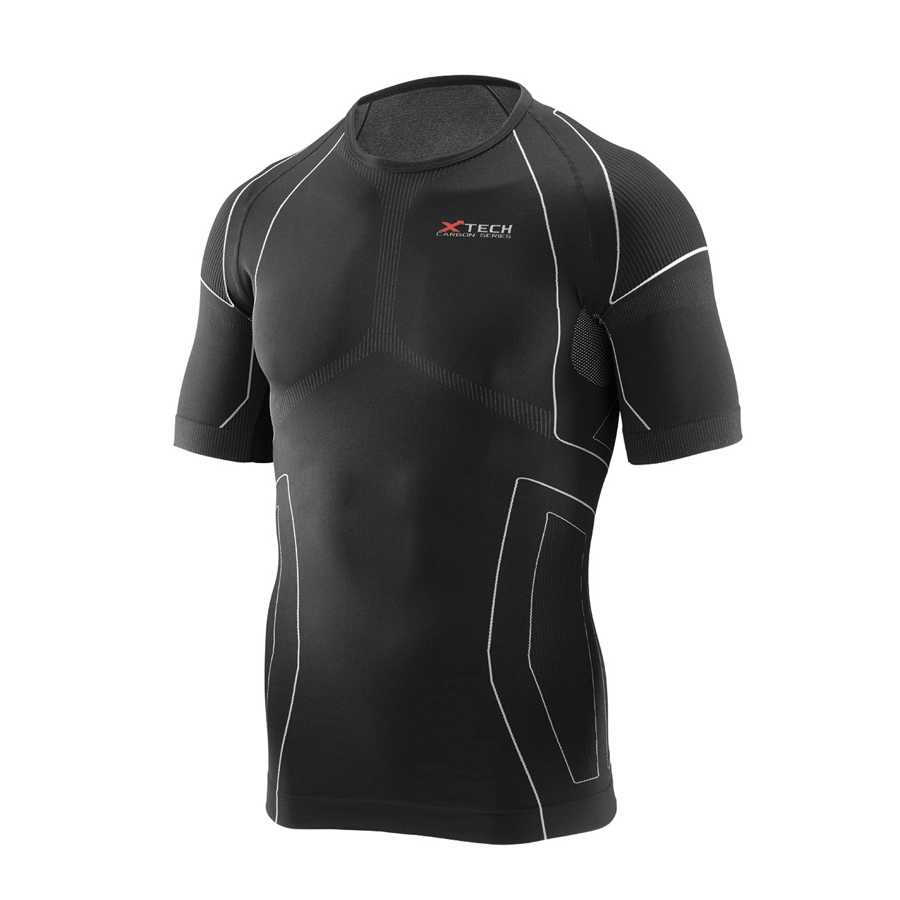 X Tech Maglia Intima Race3 Manica Corta Nero