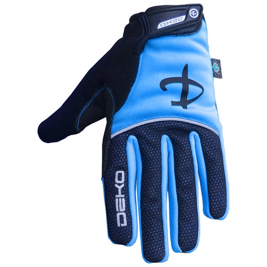 Deko Guanti Invernali TECH Nero Blu L