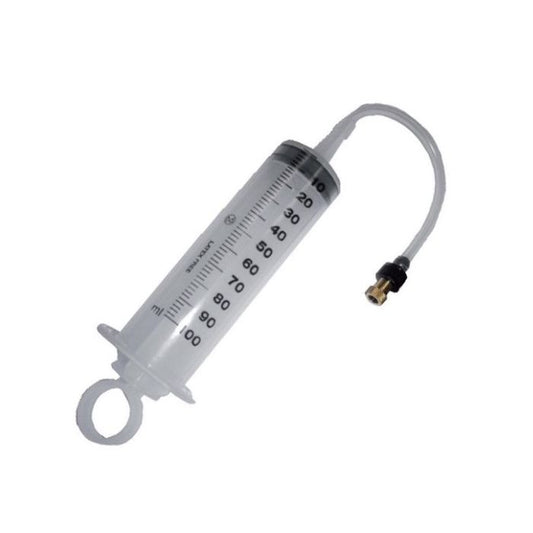 Siringa con adattatore valvola 100ml