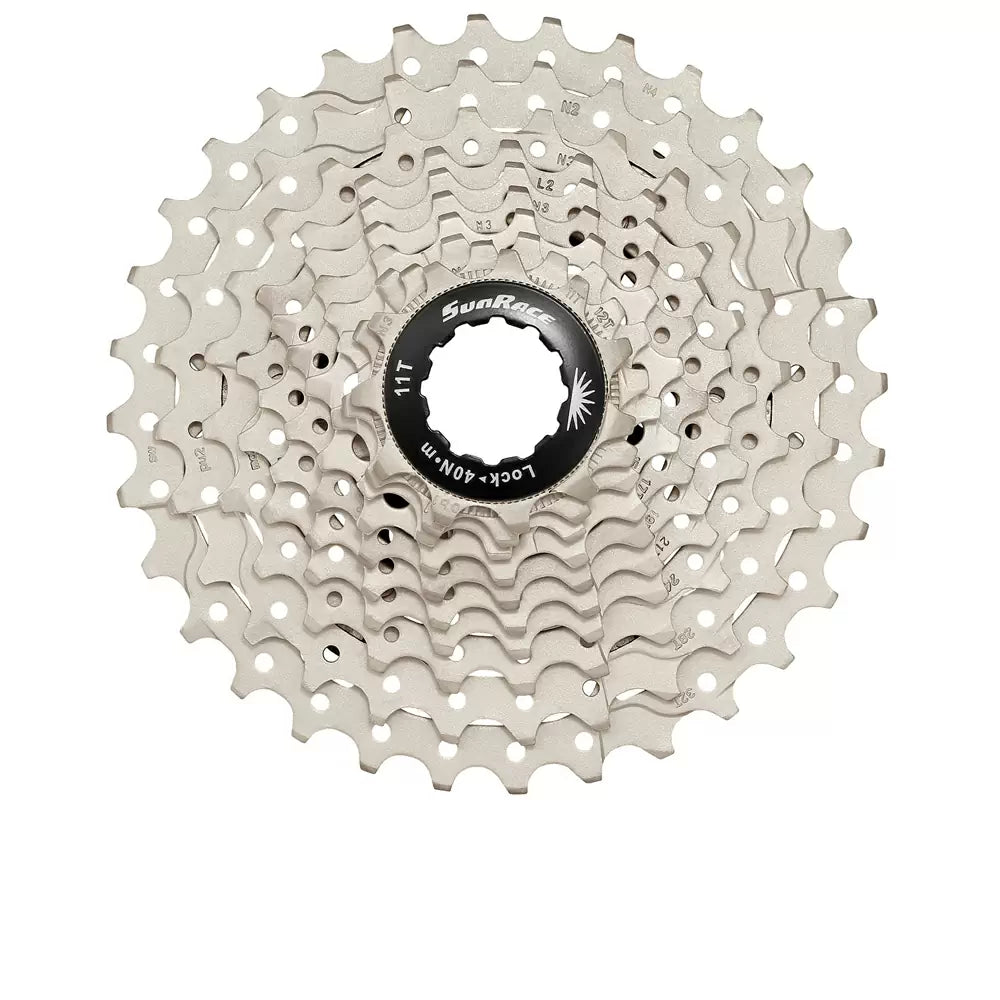 SUNRACE Cassetta pignoni CSRS1 strada 10v 11 28 silver