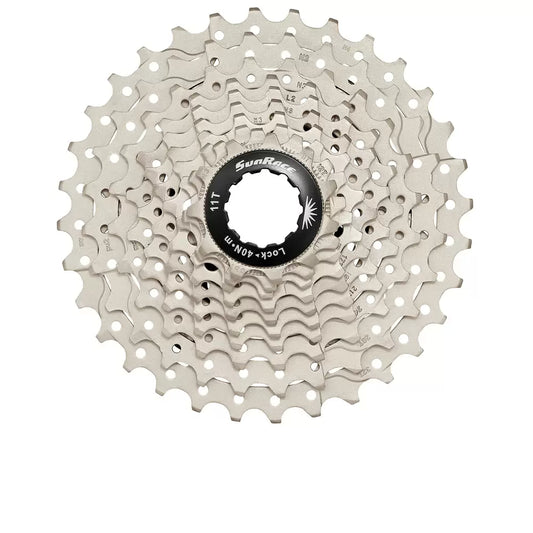 SUNRACE Cassetta pignoni CSRS1 strada 10v 11 28 silver