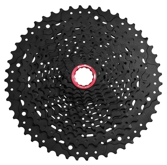 SUNRACE Cassetta Pignoni MZ91X 12v 10 50 corpetto XD Nero