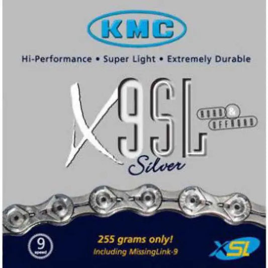 KMC Catena 9 velocità X9SL Silver
