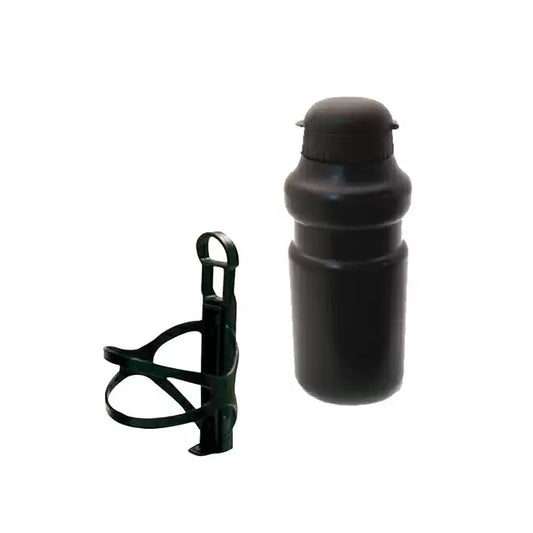 Borraccia 500ml + Portaborraccia Nero