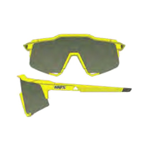 100% Speedcraft Soft Tact Banana Lente Fumè Scura
