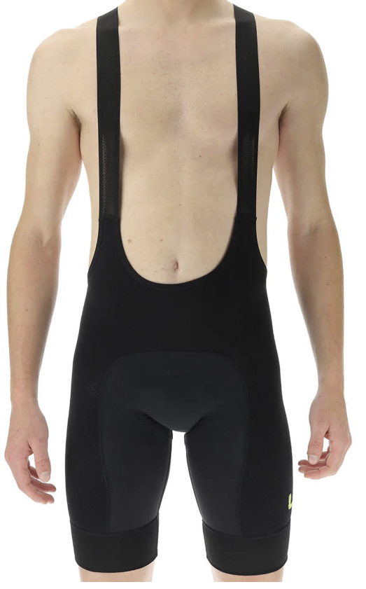 UYN Salopette Ridemiles Ciclismo Uomo Nero Giallo M