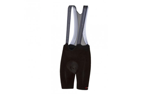 X Tech pantaloncino rise con bretelle nero
