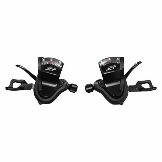 Shimano Coppia Comandi Cambio 3x10v Deore XT T8000 + Indicatore