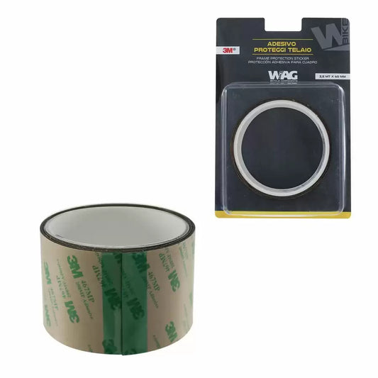 WAG Rotolo protezione telaio 3M misura 2,5mt x 60mm spessore 0,6mm