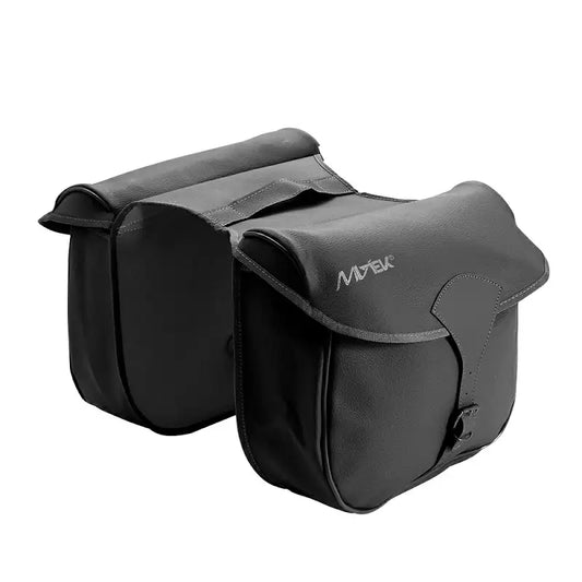 MV TEK Borse laterali Ciclo VIntage Nero Similpelle