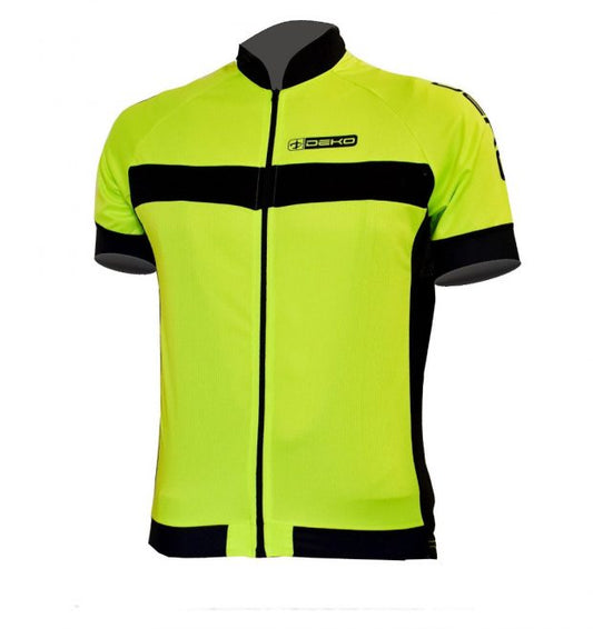 Deko Sports Maglia Air Giallo Fluo/Nero