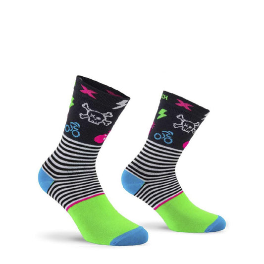 X tech Calze Ciclismo XT188 Multicolor