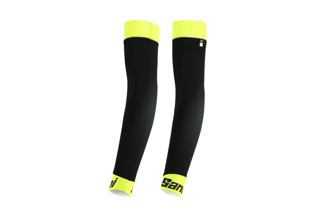 Santini Manicotti BHOT FABRIC Nero/Yellow