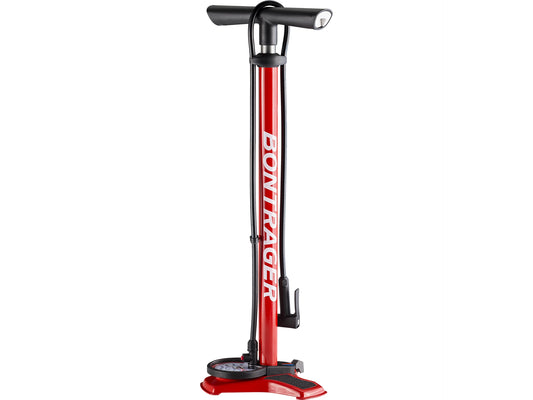 Bontrager Pompa pavimento Dual Charger Rosso