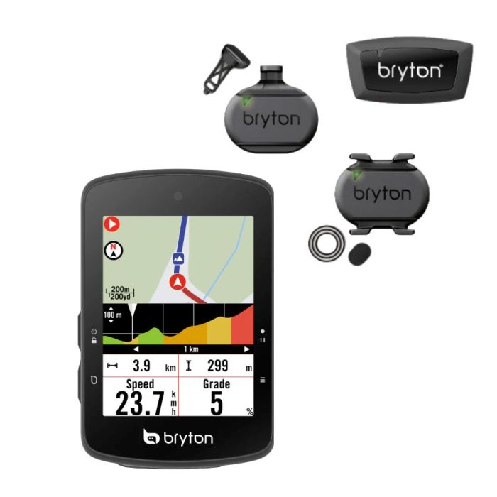 Bryton Rider S510 + fascia cardio + dual sensor
