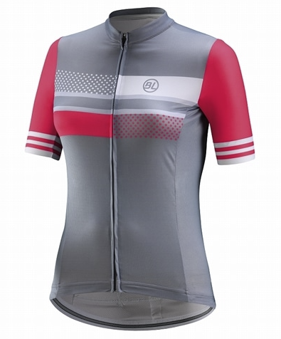Bicycle Line Maglia Estiva Donna Mitica Grigio Fucsia