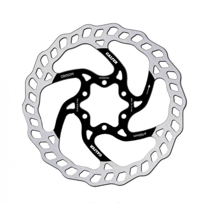Galfer Disco Freno 6 Fori Wave 1,8mm Nero 200mm