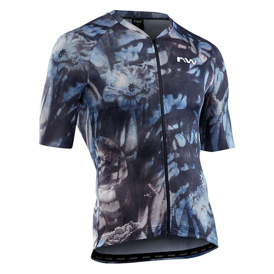Northwave Maglia Blade Flower manica corta Colore Blk/DarkBlue L